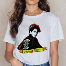 Load image into Gallery viewer, Riverdale Southside T Shirt  Women 90s South Side Serpents Vintage T-shirt Harajuku Ullzang Tshirt Snake Print Top Tees Female