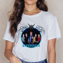 Load image into Gallery viewer, Riverdale Southside T Shirt  Women 90s South Side Serpents Vintage T-shirt Harajuku Ullzang Tshirt Snake Print Top Tees Female
