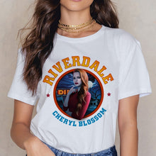 Load image into Gallery viewer, Riverdale Southside T Shirt  Women 90s South Side Serpents Vintage T-shirt Harajuku Ullzang Tshirt Snake Print Top Tees Female