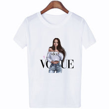 Load image into Gallery viewer, CZCCWD Camisetas Verano Mujer 2019 Thin Section T Shirt Vogue Letter Harajuku Female T-shirt Leisure Fashion Aesthetic Tshirt