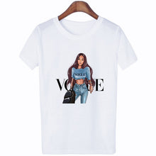 Load image into Gallery viewer, CZCCWD Camisetas Verano Mujer 2019 Thin Section T Shirt Vogue Letter Harajuku Female T-shirt Leisure Fashion Aesthetic Tshirt
