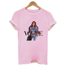Load image into Gallery viewer, CZCCWD Camisetas Verano Mujer 2019 Thin Section T Shirt Vogue Letter Harajuku Female T-shirt Leisure Fashion Aesthetic Tshirt